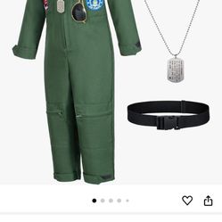 Kids Fighter Pilot Costume