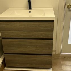 Bathroom Vanity Cabinet 30โ