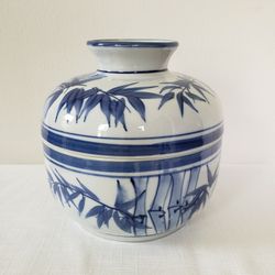 Japanese Ceramic Rice Soup Pot with Lid

