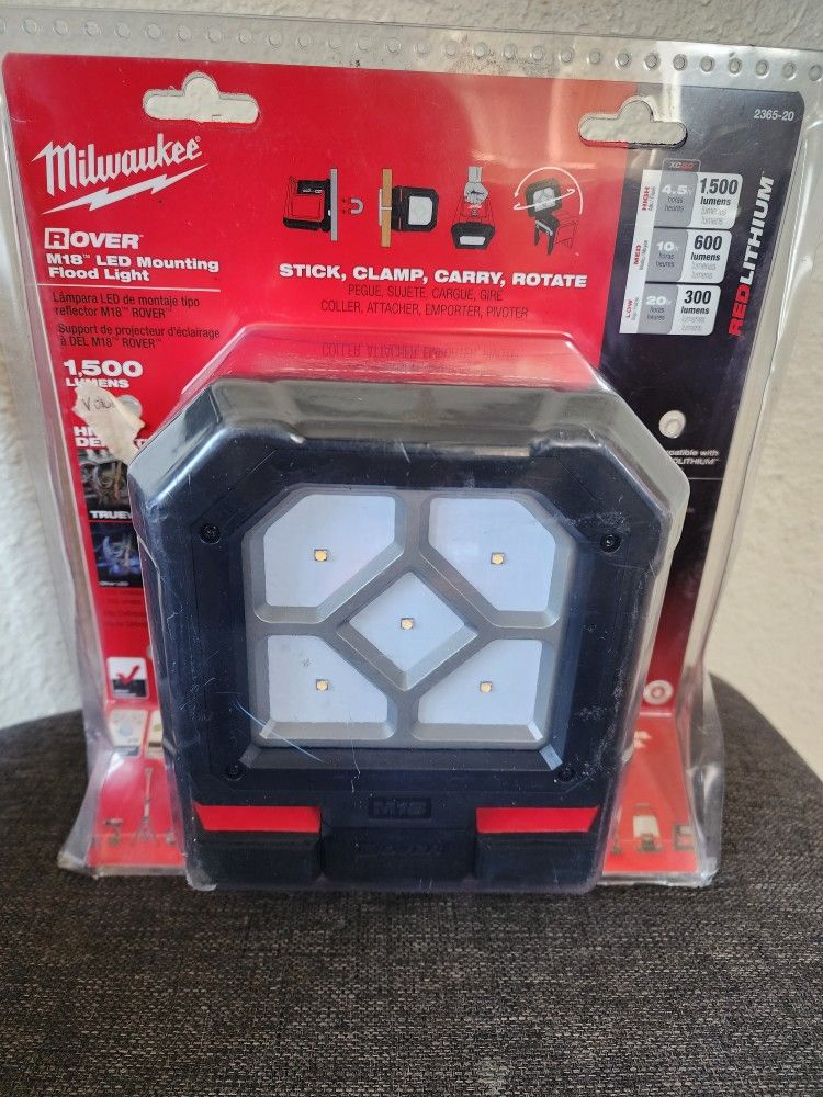 MILWAUKEE M18 LED MOUNTING