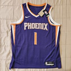 Nike NBA Swingman ICON Edition Phoenix Sun's Devin Booker Jersey Size XL