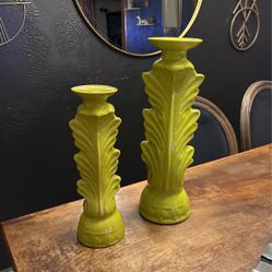 Ceramic pillar Candle Holders 