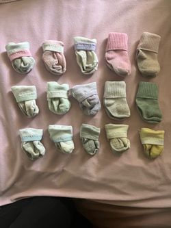 Baby girl socks 6-12m