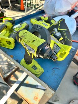 Ryobi cordless poser tools no battery