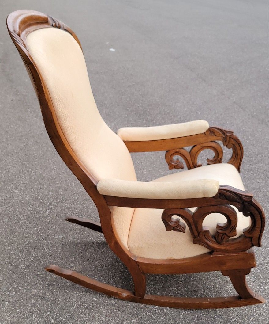 Antique Lincoln Rocking Chair