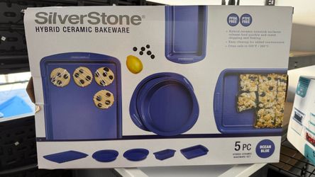 5 piece silverstone hybrid ceramic bakeware