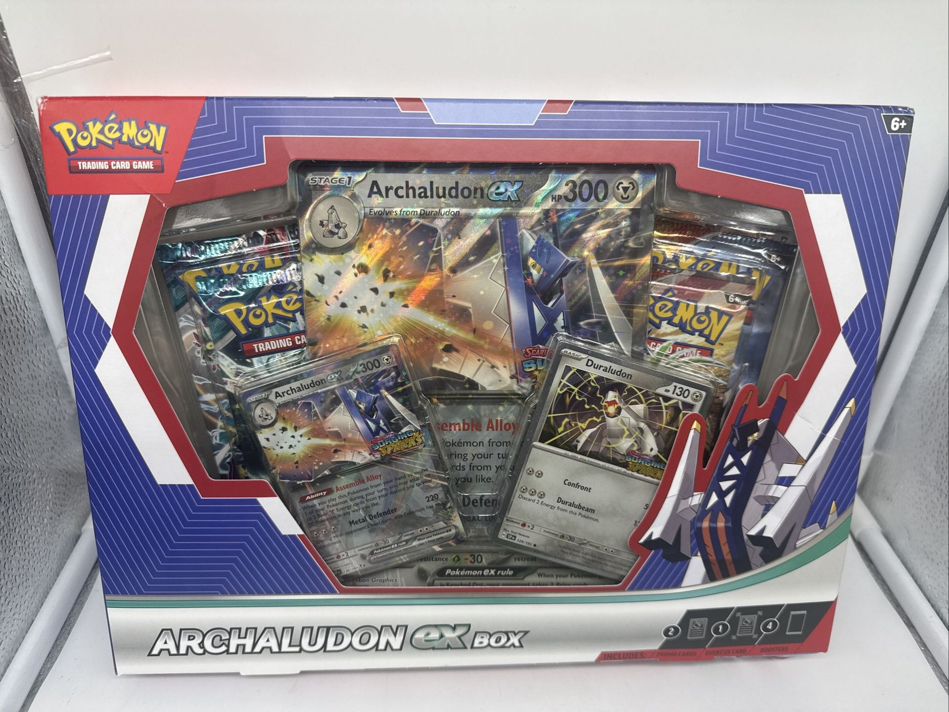 Archaludon EX Box Pokemon TCG Scarlet & Violet - Box Damage