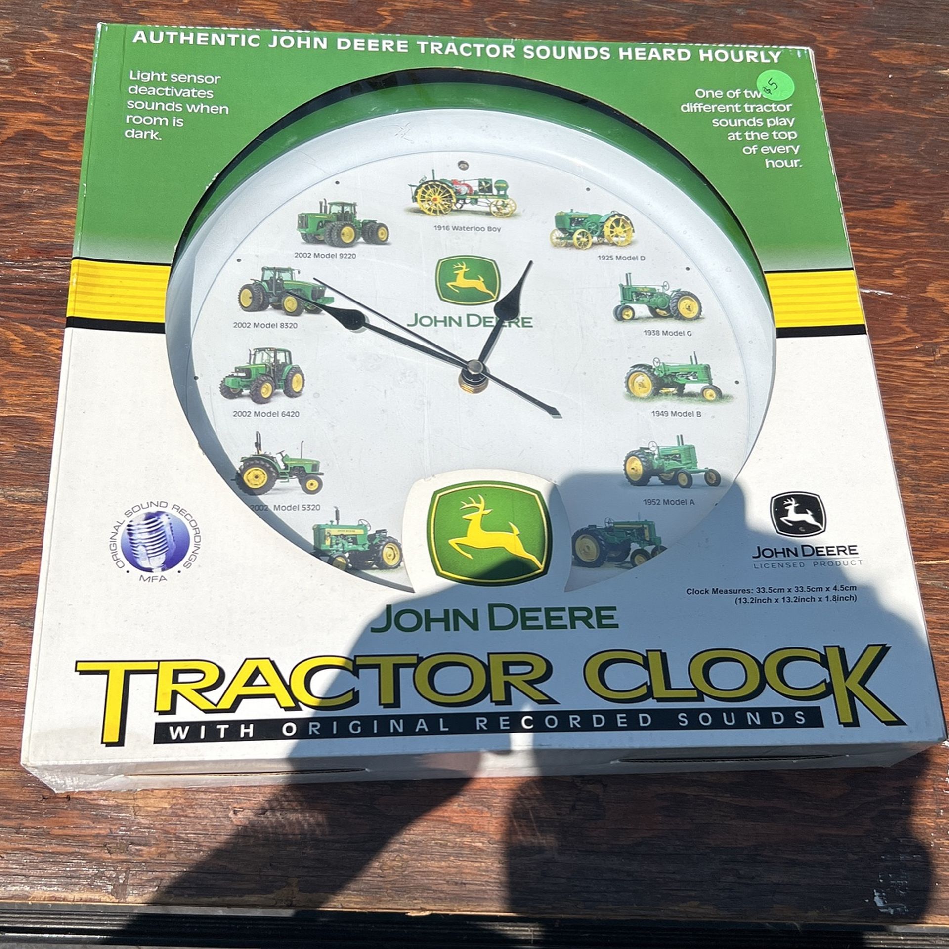 John Deere Clock
