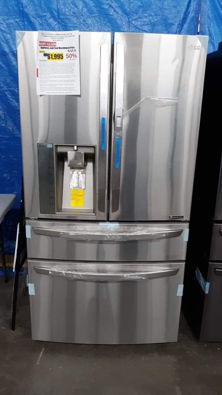 Black Friday Special! New LG 4 Door Smart Refrigerator W/Custom Chill