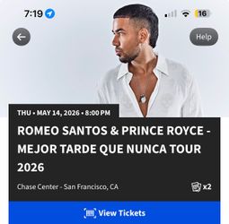Romeo Santos Tickets