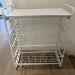 2, 4-Drawer Metal Storage Organizer’s