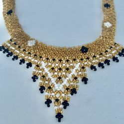 Vintage Art Deco Beaded Necklace