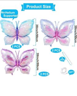 Butterfly party supplies