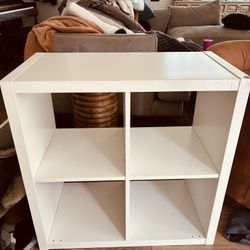 IKEA kallax 4 cube shelf storage
