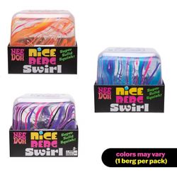 Schylling NeeDoh Swirl Nice Berg - Jumbo Squishy (Random color)