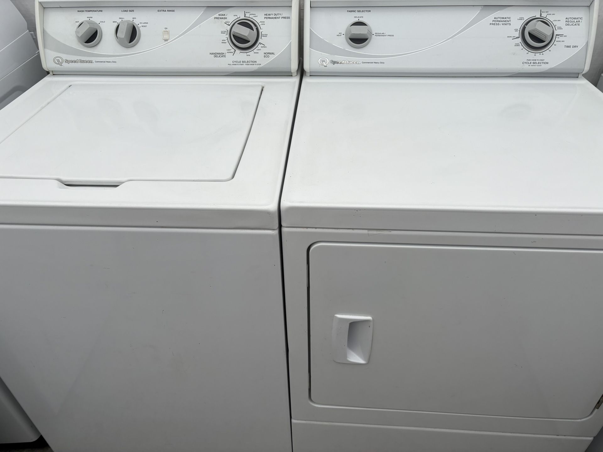 Excellent Speed Queen Washer Dryer Gas Set