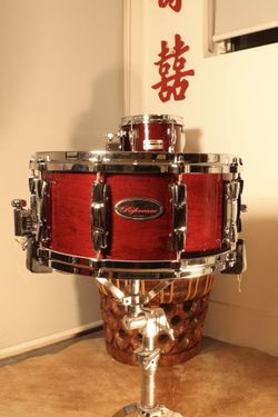 Pearl 6.5”x14” 20-Ply Reference Snare (Wine Red Lacquer) - Great Condition