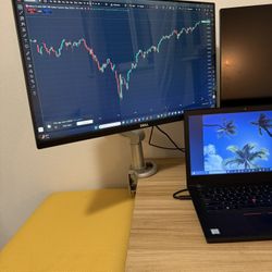 Dell Monitor with Clamp