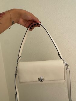 TORY BURCH White Small Shoulder Bag