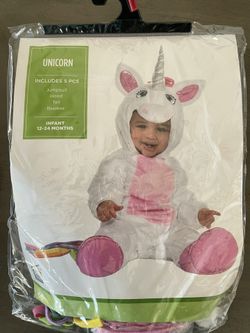 Unicorn Infant Baby 12-24 Month Costume