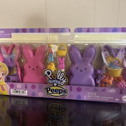 Polly Pocket X Peeps Easter Play set  - new in package - great for the  basket