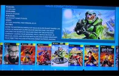 Original Xbox Halo Edition 4TB 11,776 Games