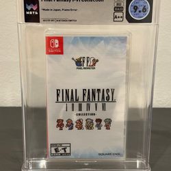 FLAME ERROR Final Fantasy I-VI Collection Pixel Remaster ESRB - WATA 9.6 A++
