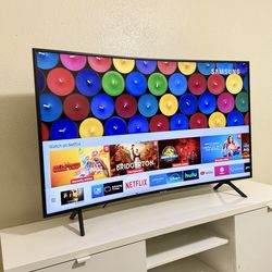 Samsung Curved Smart Tv 4k UHD 55"