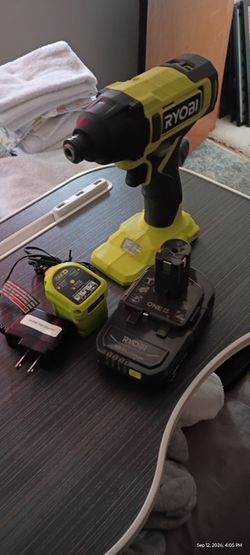 Like new Ryobi Impact Drill PCL235