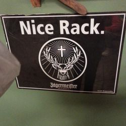 Jagermister Bar Sign. 