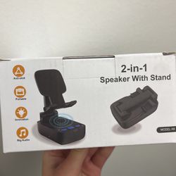 Brand New Cosmo 2-in1 High Quality Portable Speaker And Phone Stand