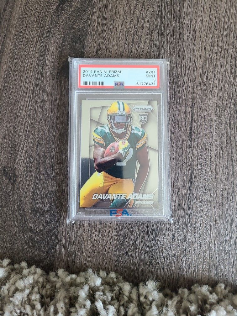 Davante Adams Rookie Card (PSA 9)