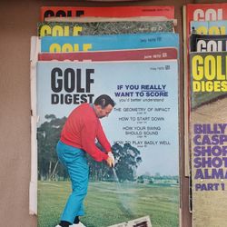 Golf Digest From The 70's