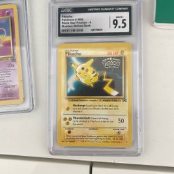 Pikachu Promo 1995 Grade 9.5