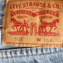 Levi's - Men's - 505 ( 36 x 30 )