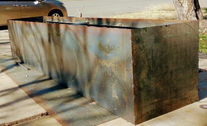 10ftx2ftx2ft Corten Planter