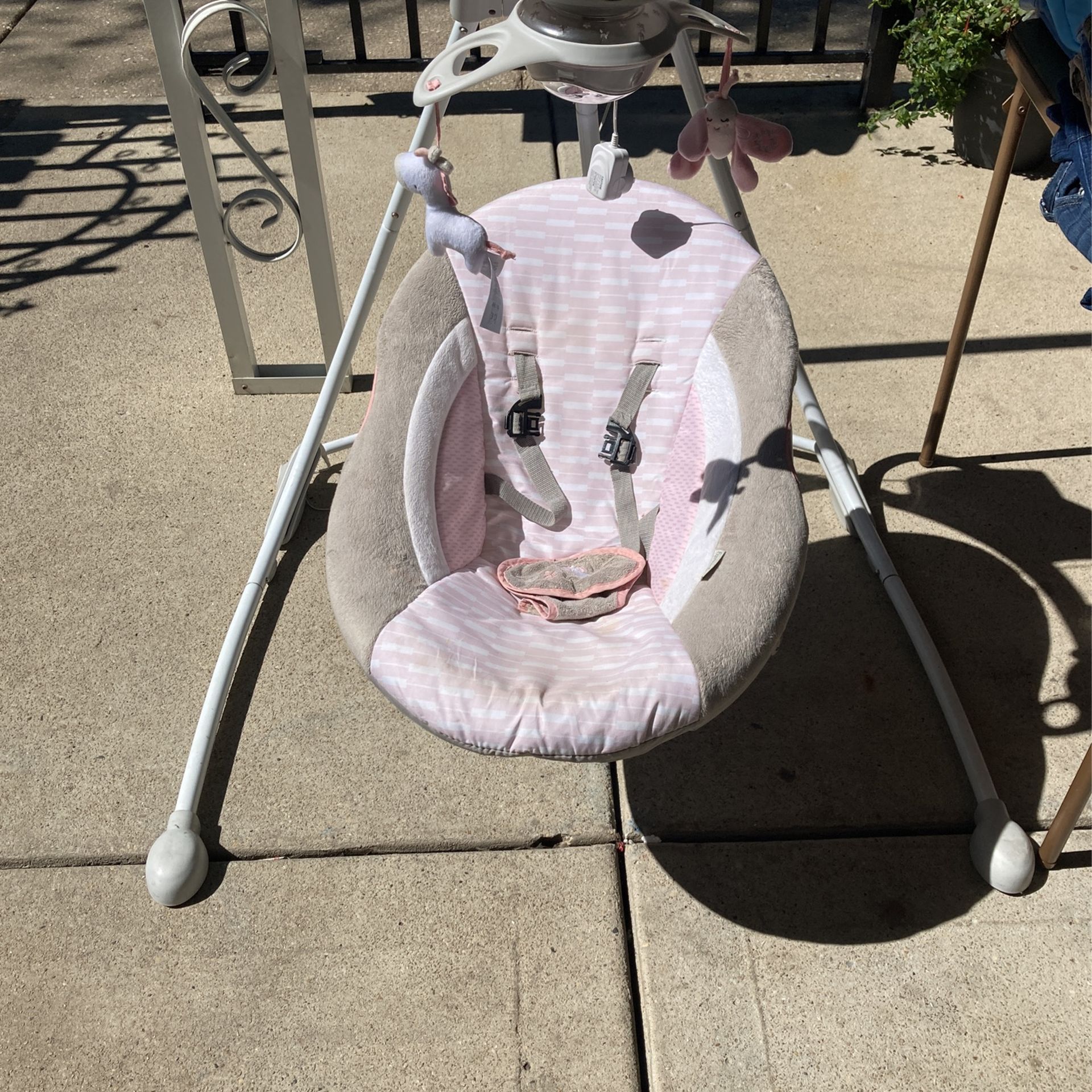 Ingenuity Baby Swing For Baby Girl