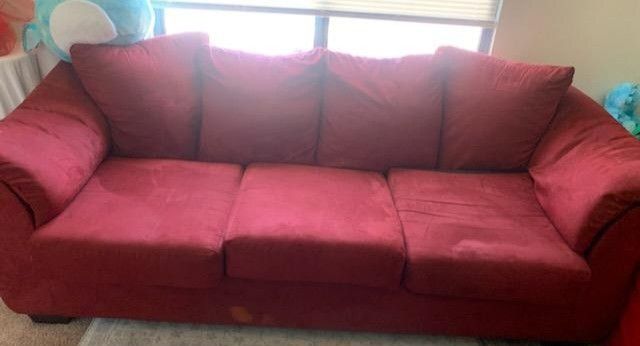 FREE Large Red Couch 