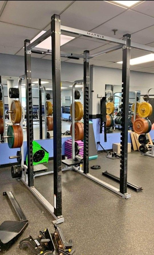 💪8 ft Matrix "Mega" Power Rack.🏋🏻‍♂️