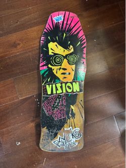 1986 Vision Psycho Skateboard deck