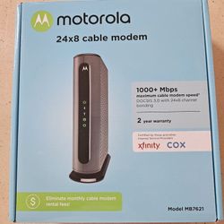 MOTOROLA CABLE MODEM $30