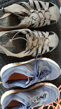 Size 13 shoes and sandals both for 20