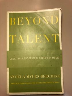 Beyond Talent: Creating a successful career in music