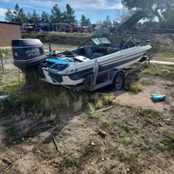 Old Broke Fishing Boat