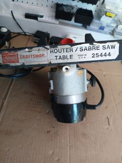 Router With Table Craftsman