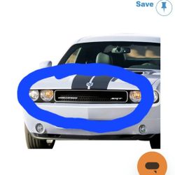 Mopar 11-14 Dodge Challenger Front Grille Surround Black Chrome (contact info removed)4 - Mopar ((contact info removed)4)