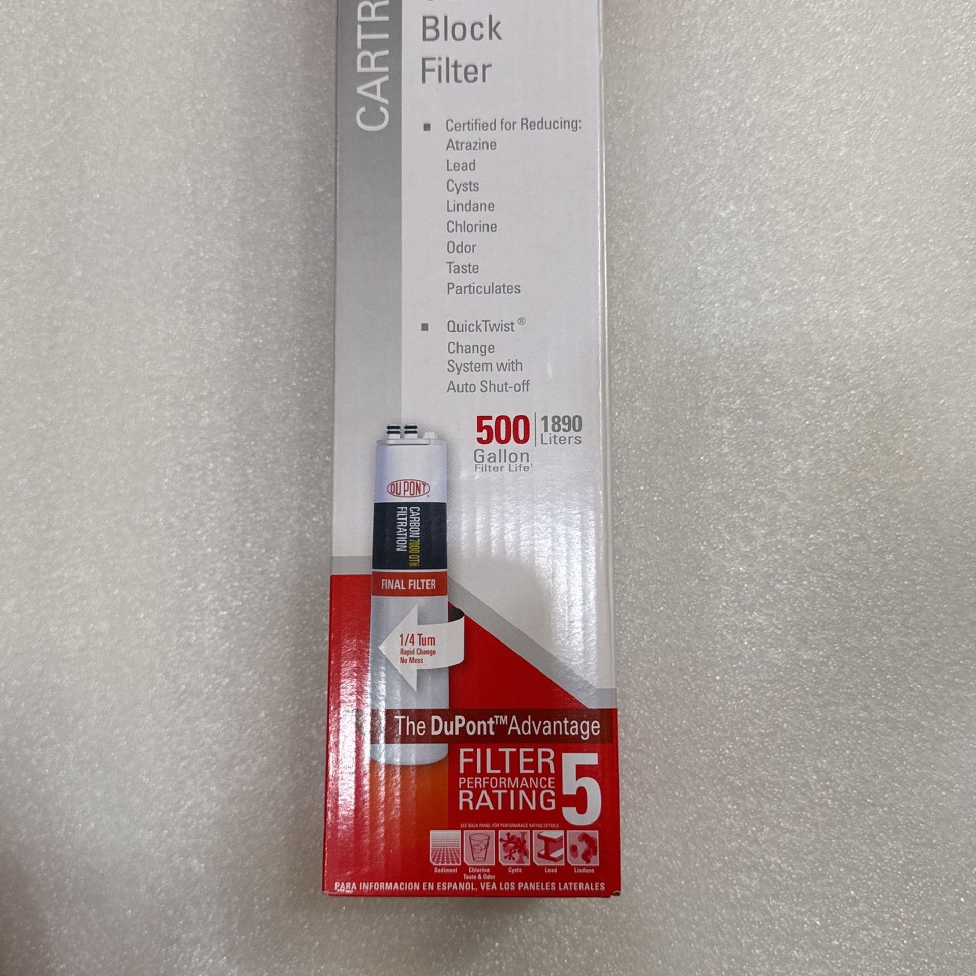 OU PONT WATER FILTER BRAND NEW