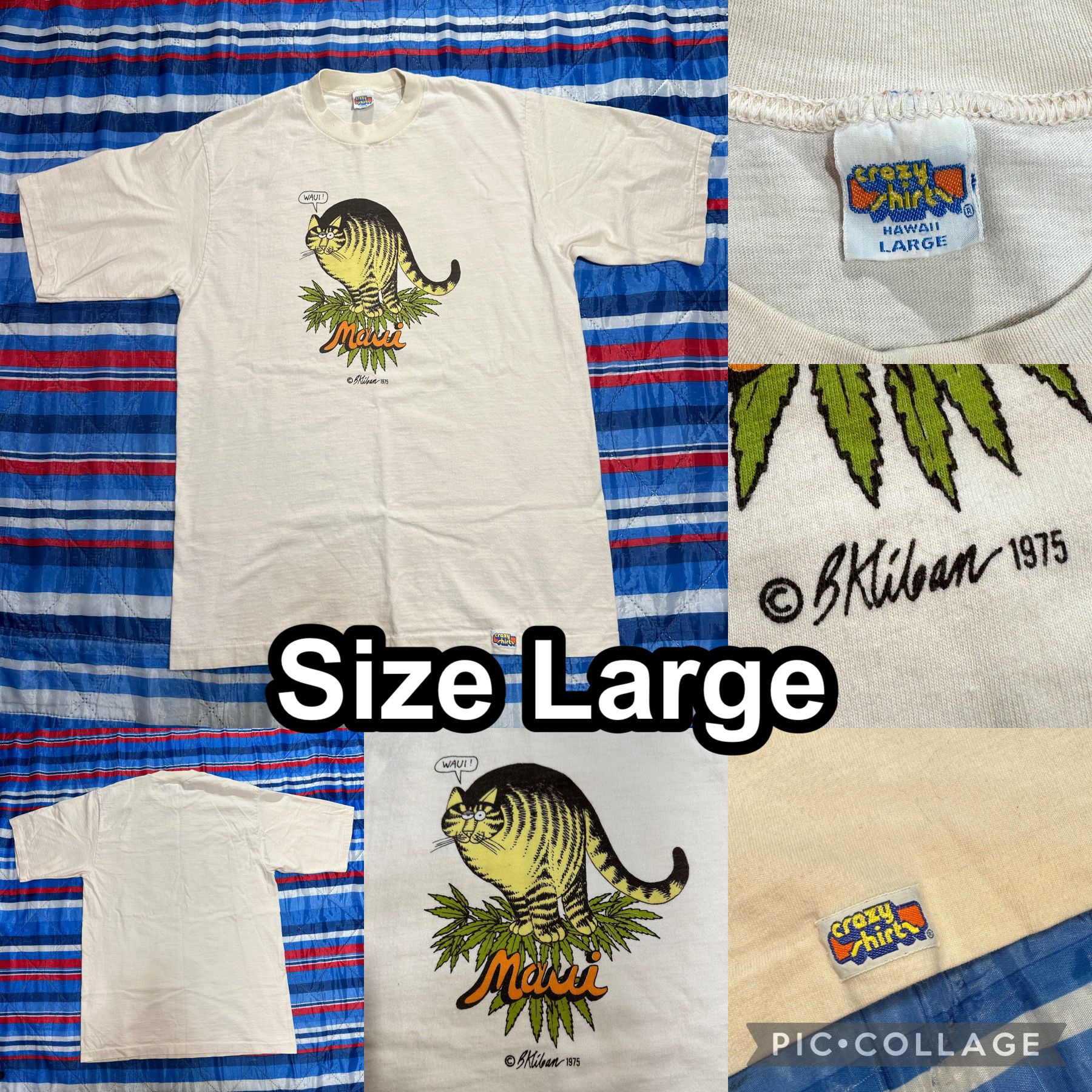 Vintage Crazy Shirt Kliban Single Stitch