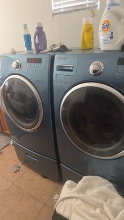 Washer and dryer