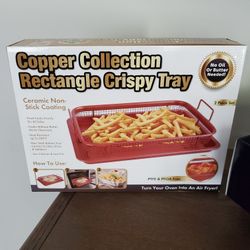 Copper Crispy Tray & Pan, New